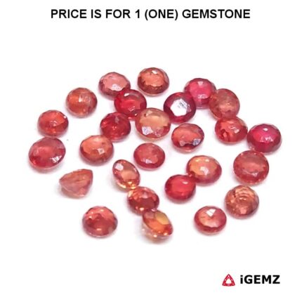 0.14 ct Orange Sapphire - iGemz31066