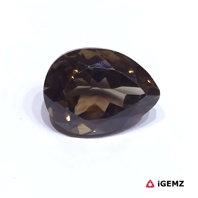 iGemz31110.1 9.97 ct Brown Quartz Smoky - iGemz31110