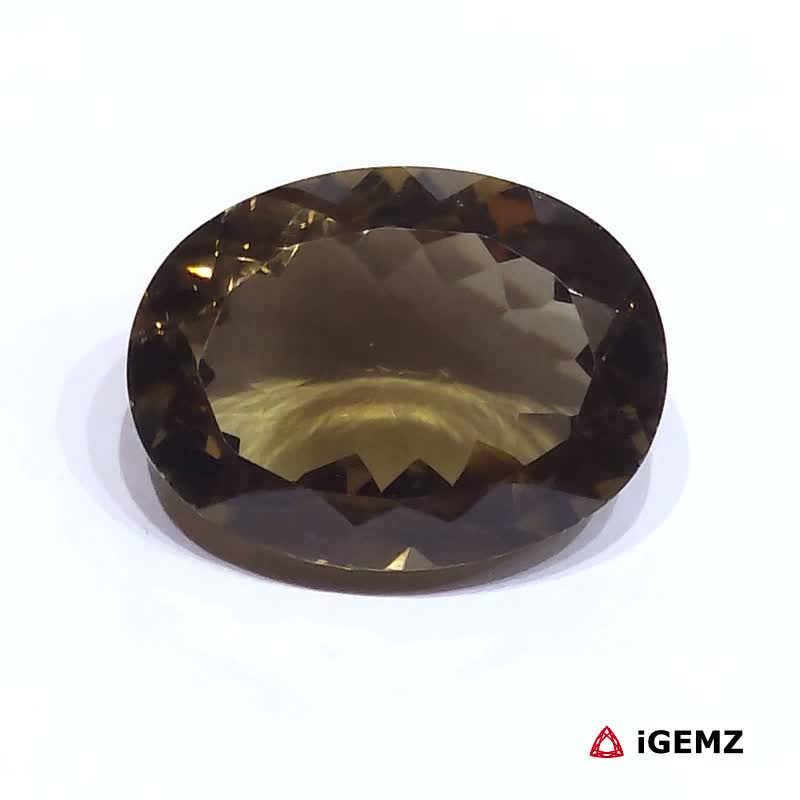 iGemz31132.1 16.2 ct Brown Quartz Smoky - iGemz31132