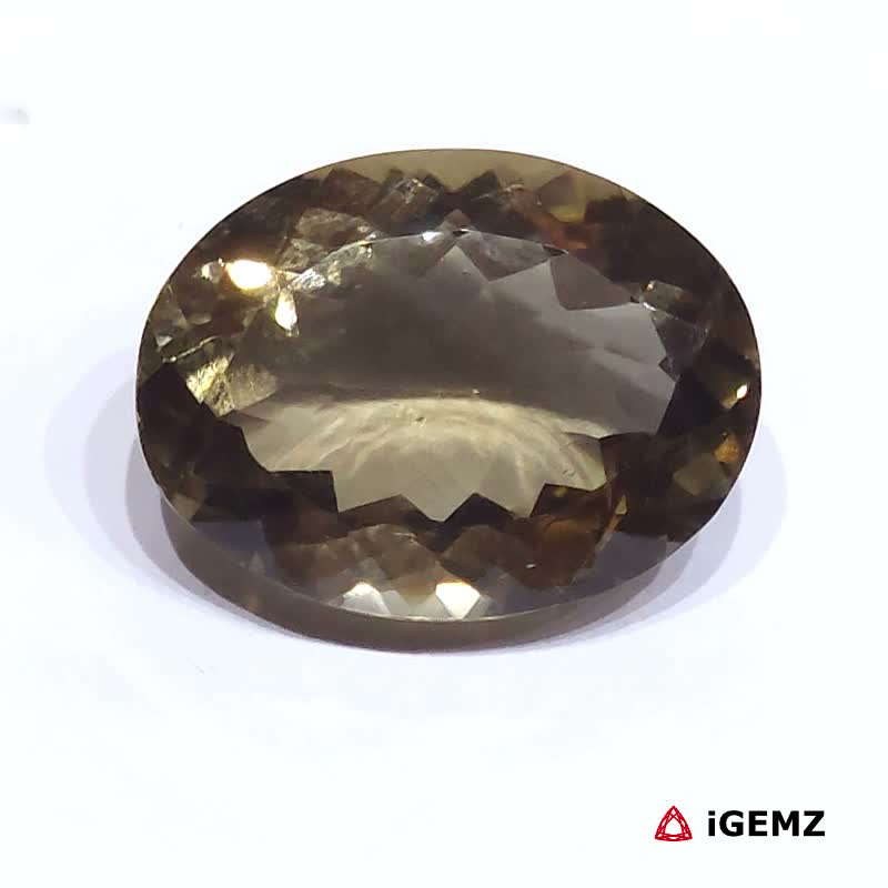 iGemz31158.1 16.3 ct Brown Quartz Smoky - iGemz31158