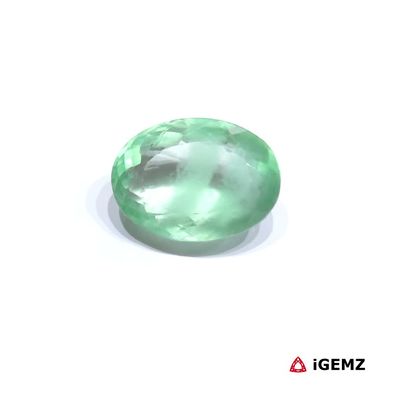 iGemz31428.1 25.25 ct Green Fluorite - iGemz31428