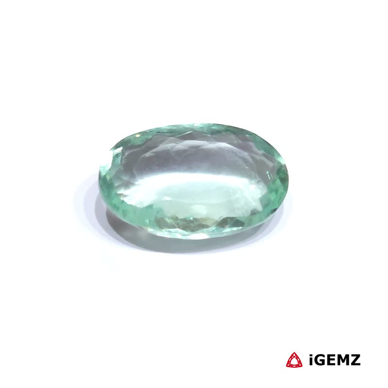 iGemz31430.1 24.65 ct Green Fluorite - iGemz31430