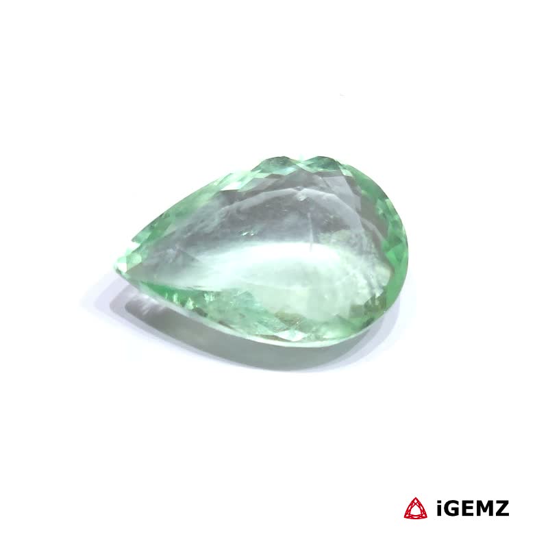 iGemz31443.1 27.98 ct Green Fluorite - iGemz31443