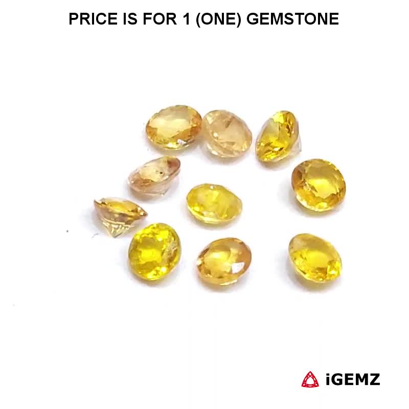 iGemz23731.1 0.1 ct Yellow Sapphire - iGemz23731 gemstone for sale at igemz.co.za