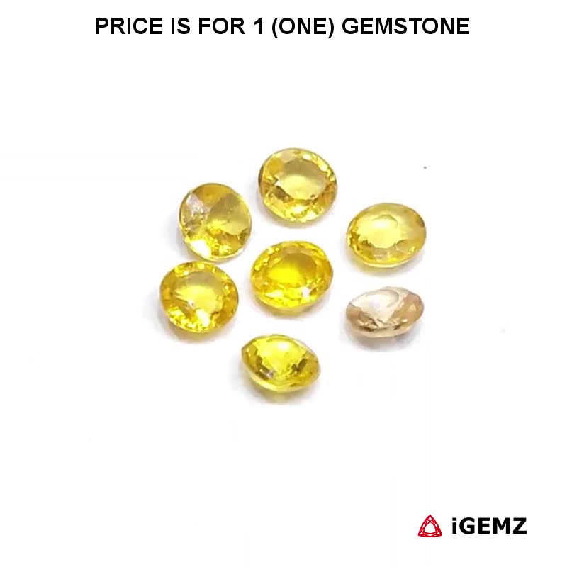 iGemz23733.1 0.09 ct Yellow Sapphire - iGemz23733 gemstone for sale at igemz.co.za