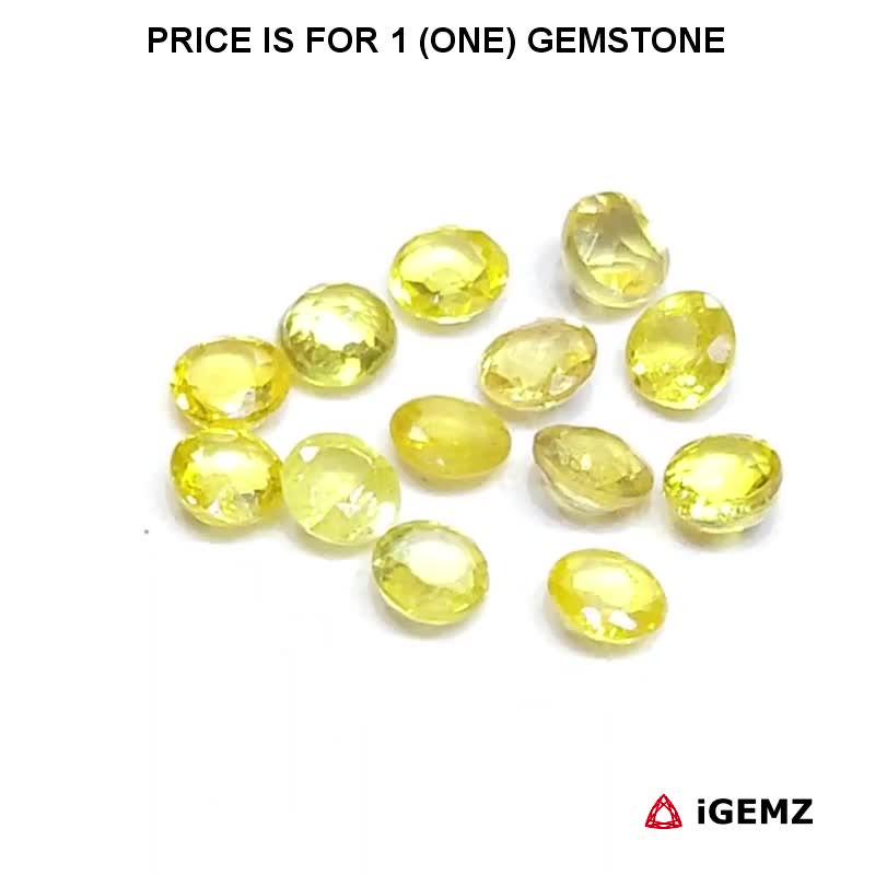 iGemz23734.1 0.1 ct Yellow Sapphire - iGemz23734 gemstone for sale at igemz.co.za