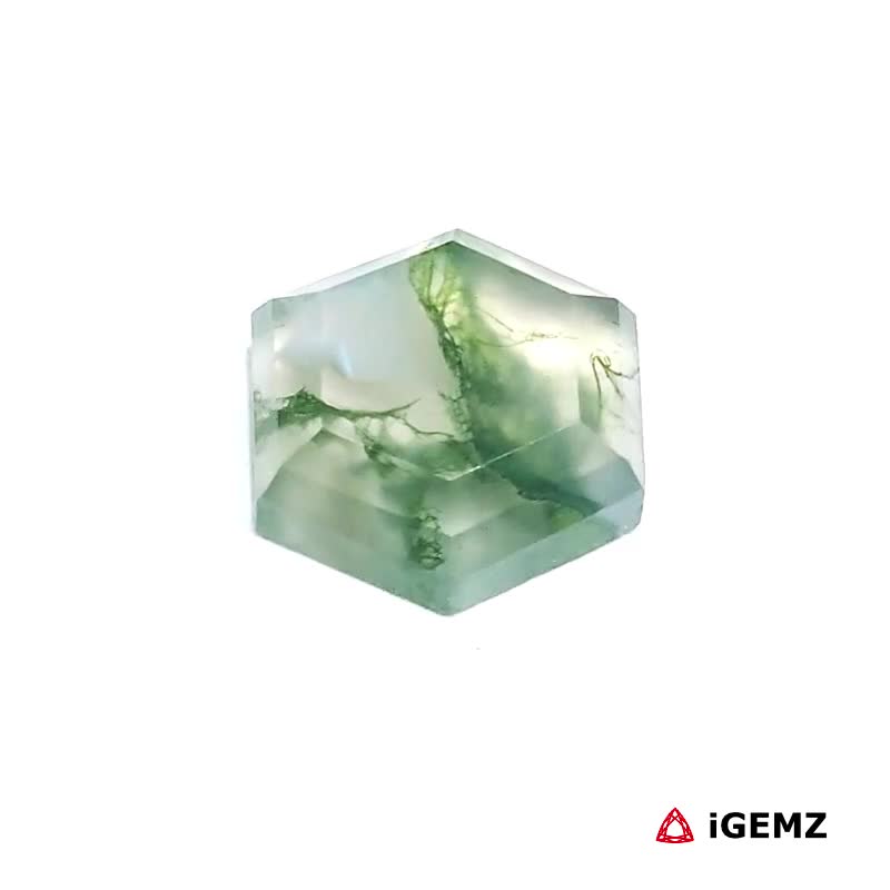 iGemz24295.1 4.2 ct Green Moss Agate - iGemz24295 gemstone for sale at igemz.co.za