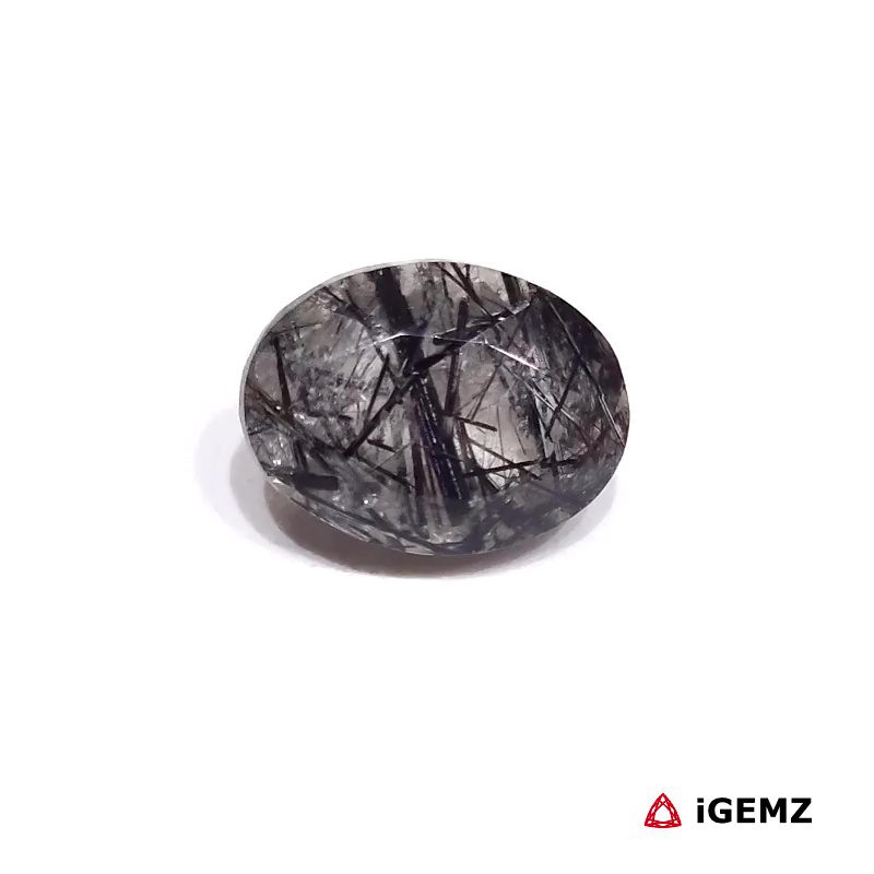 iGemz29296.1 7.4 ct Black Quartz Rutile - iGemz29296 gemstone for sale at igemz.co.za