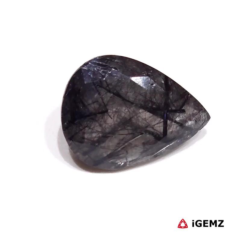 iGemz29308.1 14.5 ct Black Quartz Rutile - iGemz29308 gemstone for sale at igemz.co.za