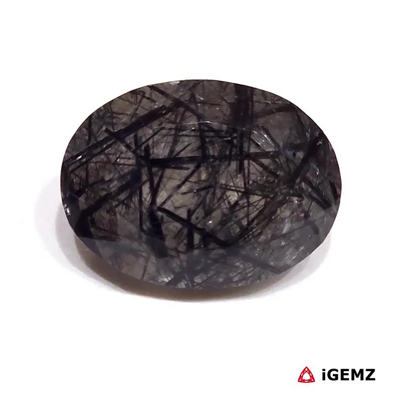 iGemz29310.1 17.2 ct Black Quartz Rutile - iGemz29310 gemstone for sale at igemz.co.za