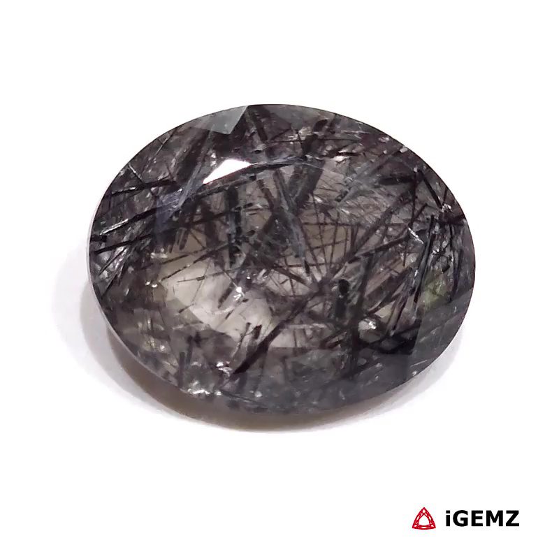 iGemz29314.1 17 ct Black Quartz Rutile - iGemz29314 gemstone for sale at igemz.co.za