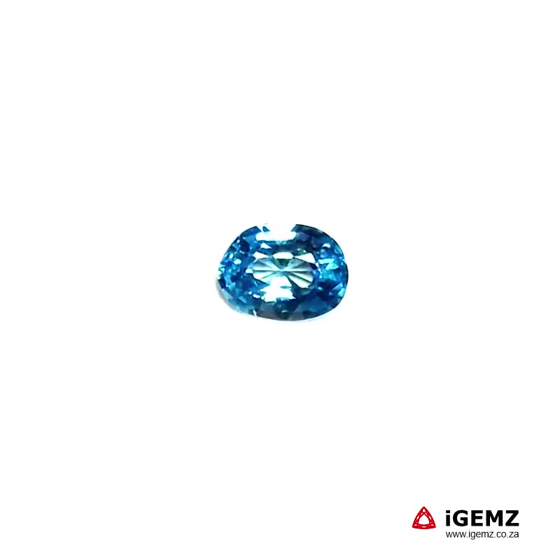 iGemz20017.1 1.88 ct Blue Zircon - iGemz20017