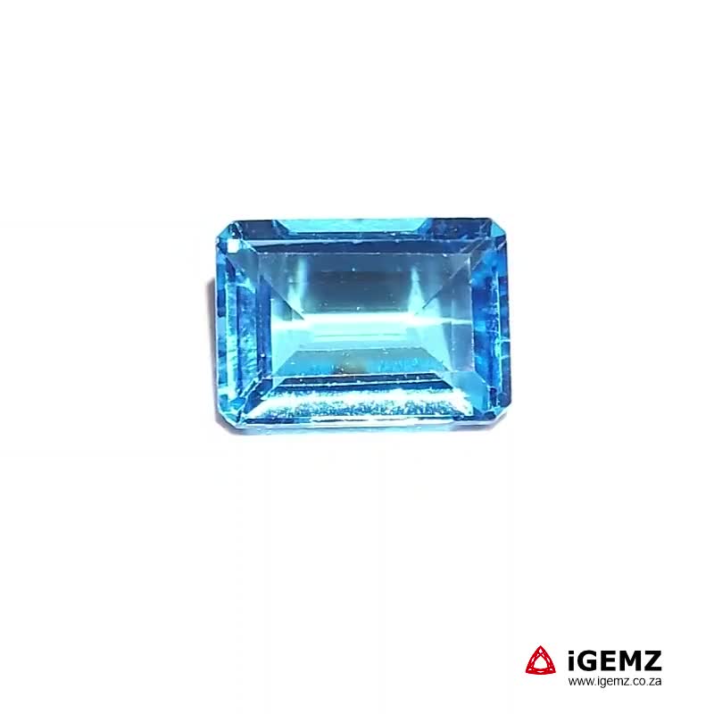 iGemz20107.1 8.76 ct Swiss Blue Topaz - iGemz20107