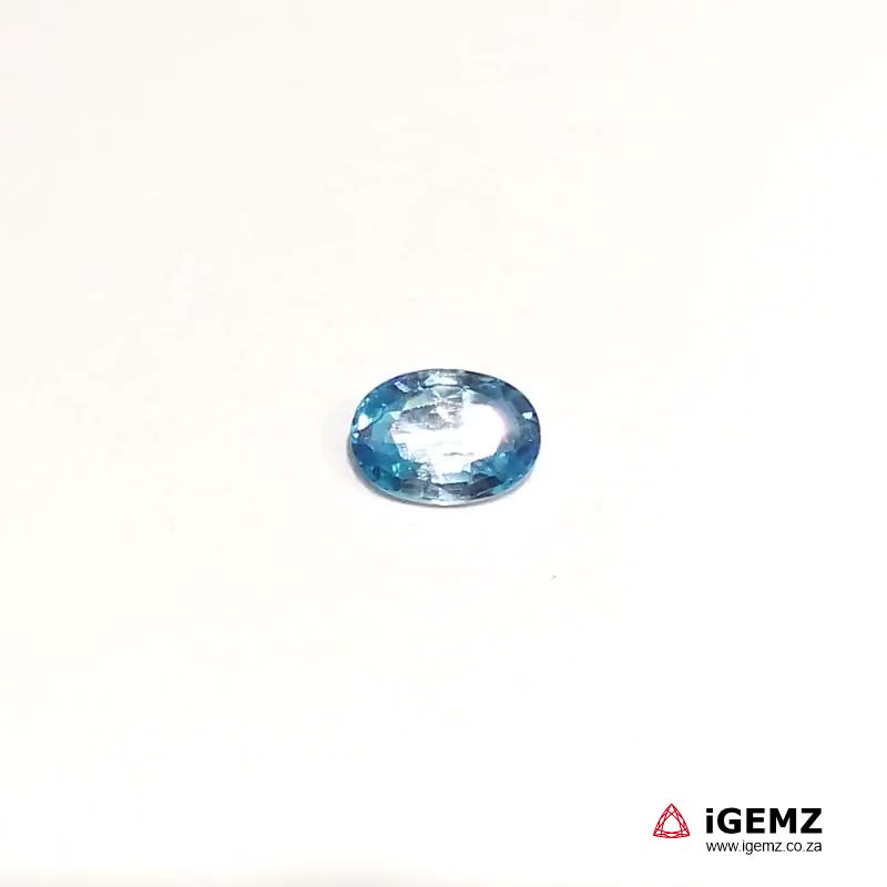 iGemz20127.1 1.58 ct Blue Zircon - iGemz20127