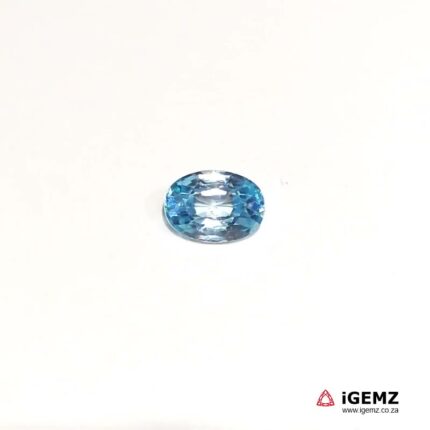 2.04 ct Blue Zircon - iGemz20137