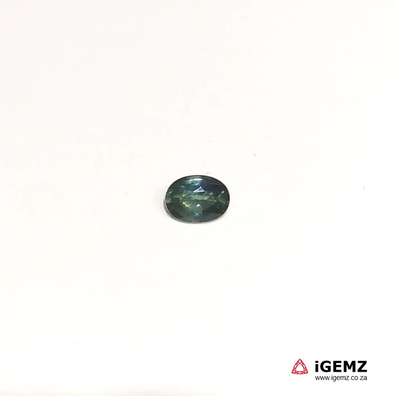 iGemz20147.1 0.59 ct Teal Sapphire - iGemz20147