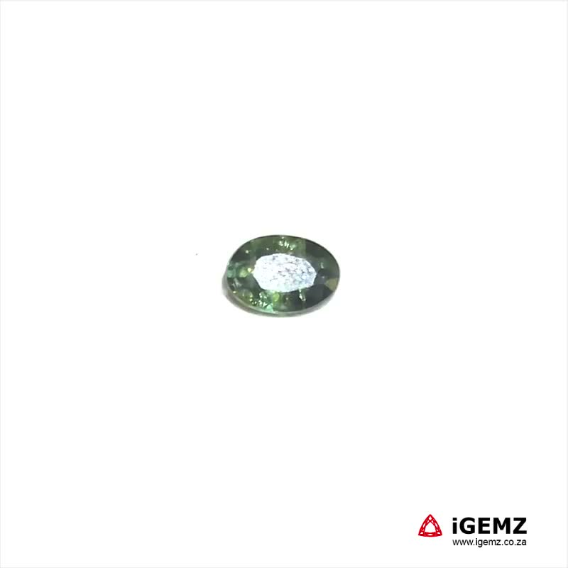 iGemz20302C.1 0.6 ct Parti Green Sapphire - iGemz20302C