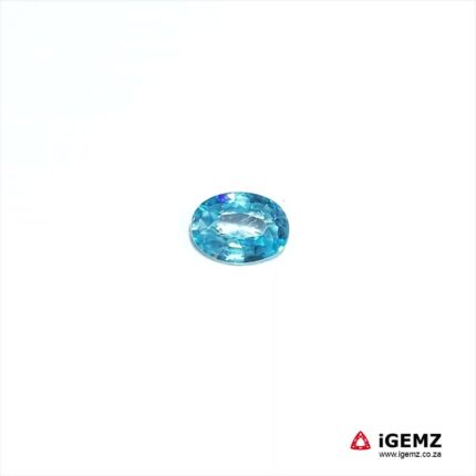 1.56 ct Blue Zircon - iGemz20329