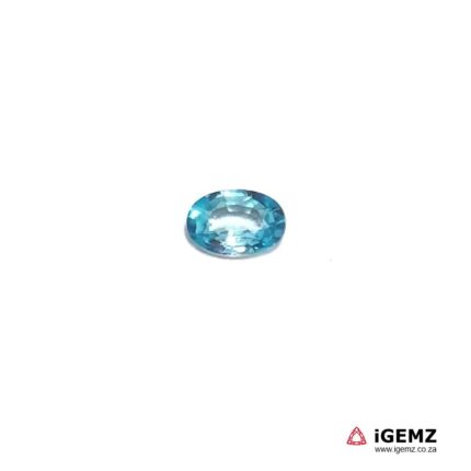 1.02 ct Blue Zircon - iGemz20340