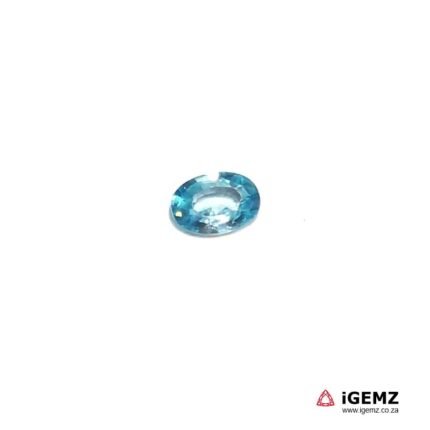 1.02 ct Blue Zircon - iGemz20340