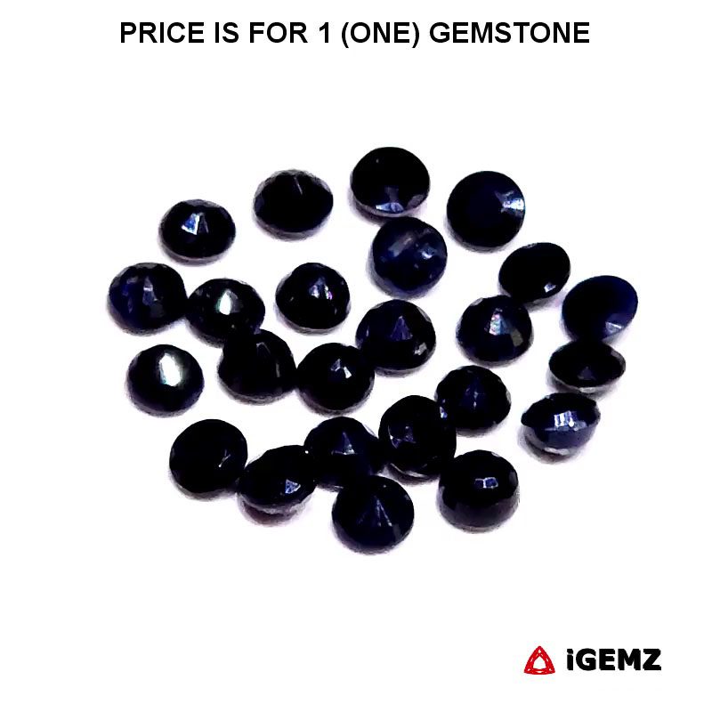 iGemz24740.1 0.17 ct Black Sapphire - iGemz24740 gemstone for sale at igemz.co.za