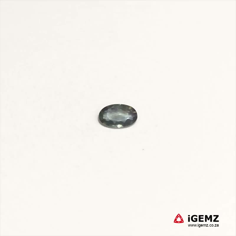 iGemz20333A.1 0.24 ct Parti Green Sapphire - iGemz20333A