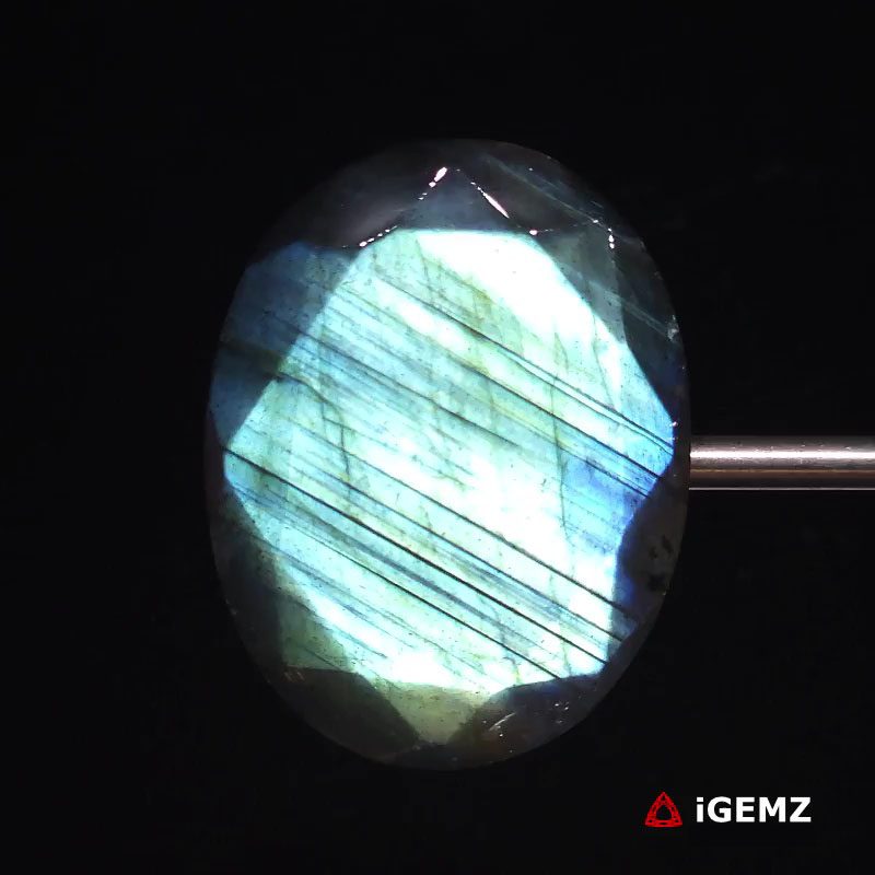 iGemz27314.1 Natural Teal Labradorite 45.09ct Gemstone | iGemz27314 - Image 1