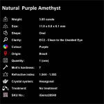 3.85 ct Purple Amethyst - iGemz28540 gemstone for sale at igemz.co.za