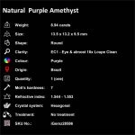 8.94 ct Purple Amethyst - iGemz28586 gemstone for sale at igemz.co.za