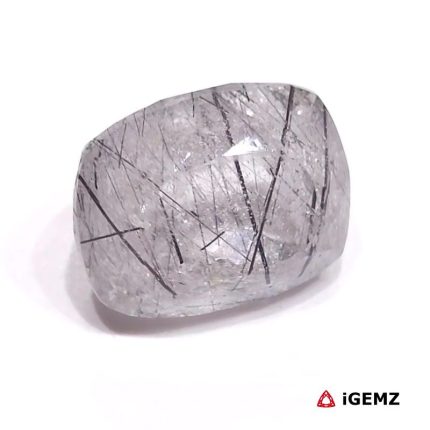 Natural Black Quartz Rutile 19.77 ct Loose Gemstone | iGemz28882 gemstone for sale at igemz.co.za