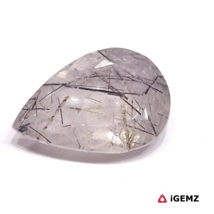 Natural Black Quartz Rutile 15.78 ct Loose Gemstone | iGemz28883 gemstone for sale at igemz.co.za