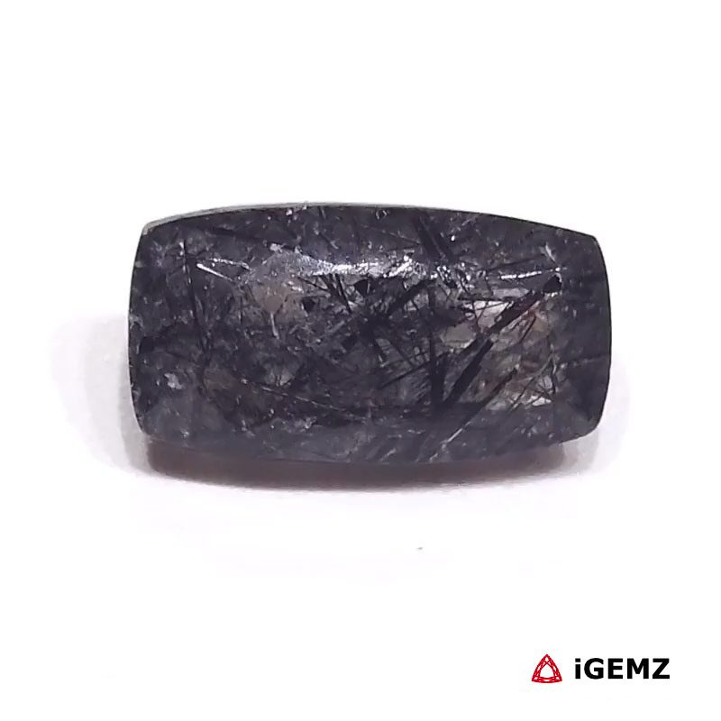 iGemz28893.1 Natural Black Quartz Rutile 8.95 ct Loose Gemstone | iGemz28893 gemstone for sale at igemz.co.za