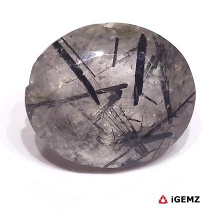 Natural Black Quartz Rutile 25.88 ct Loose Gemstone | iGemz28896 gemstone for sale at igemz.co.za