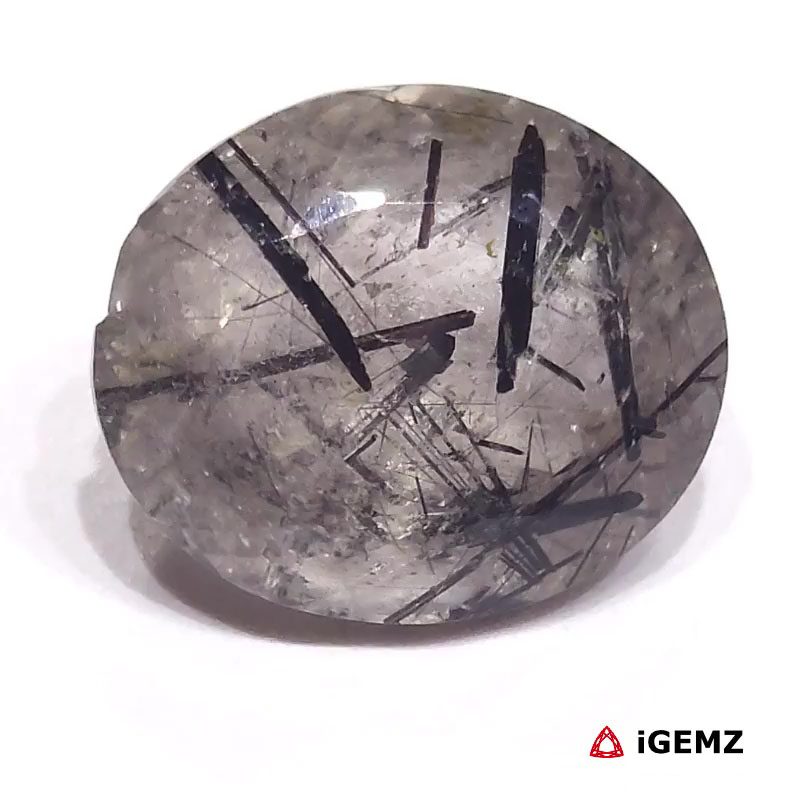 iGemz28896.1 Natural Black Quartz Rutile 25.88 ct Loose Gemstone | iGemz28896 gemstone for sale at igemz.co.za