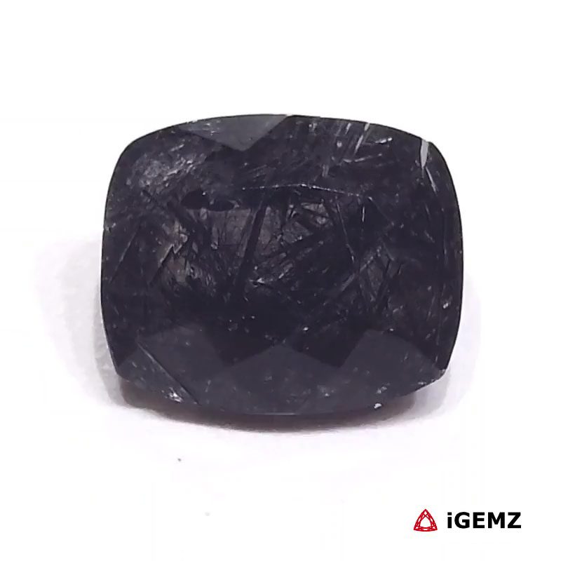 iGemz28899.1 Natural Black Quartz Rutile 9.96 ct Loose Gemstone | iGemz28899 gemstone for sale at igemz.co.za