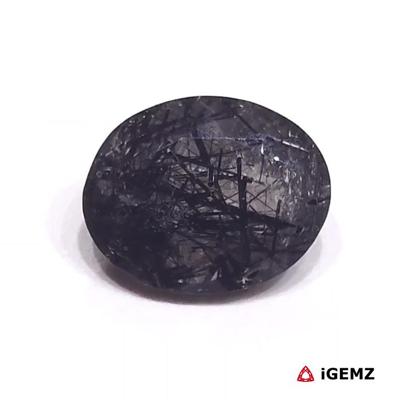 iGemz28900.1 Natural Black Quartz Rutile 6.15 ct Loose Gemstone | iGemz28900 gemstone for sale at igemz.co.za