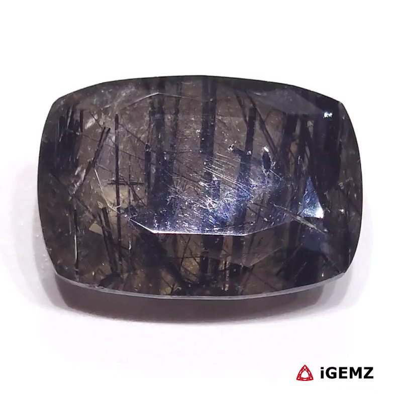 iGemz28901.1 Natural Black Quartz Rutile 26.66 ct Loose Gemstone | iGemz28901 gemstone for sale at igemz.co.za