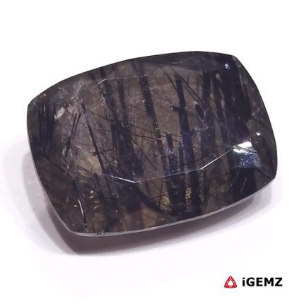 Natural Black Quartz Rutile 26.66 ct Loose Gemstone | iGemz28901 gemstone for sale at igemz.co.za