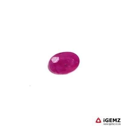 Natural Red Ruby 0.5 ct Loose Gemstone | iGemz22640 gemstone for sale at igemz.co.za