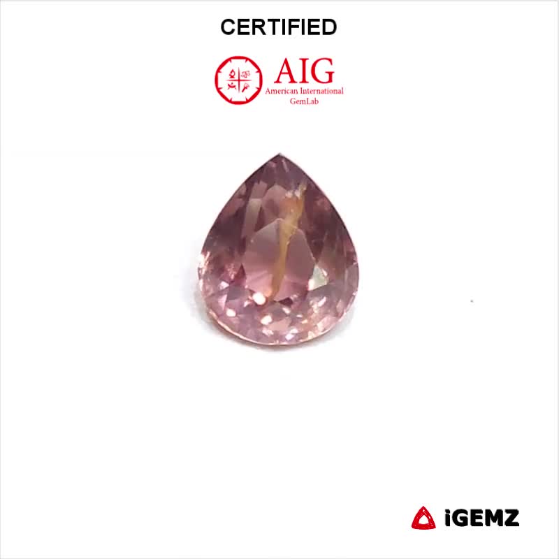iGemz24951.1 1.32 ct Padparadscha Sapphire - CERTIFIED - iGemz24951 gemstone for sale at igemz.co.za