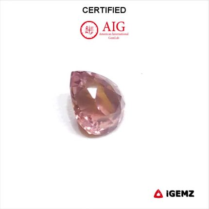 1.32 ct Padparadscha Sapphire - CERTIFIED - iGemz24951 gemstone for sale at igemz.co.za