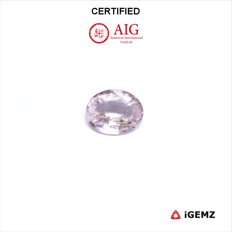 iGemz25154.1 0.9 ct Pink Sapphire - CERTIFIED - iGemz25154 gemstone for sale at igemz.co.za