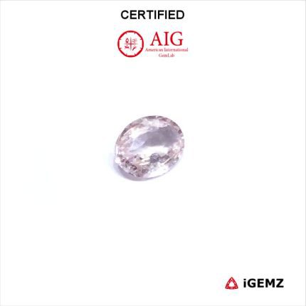 0.9 ct Pink Sapphire - CERTIFIED - iGemz25154 gemstone for sale at igemz.co.za