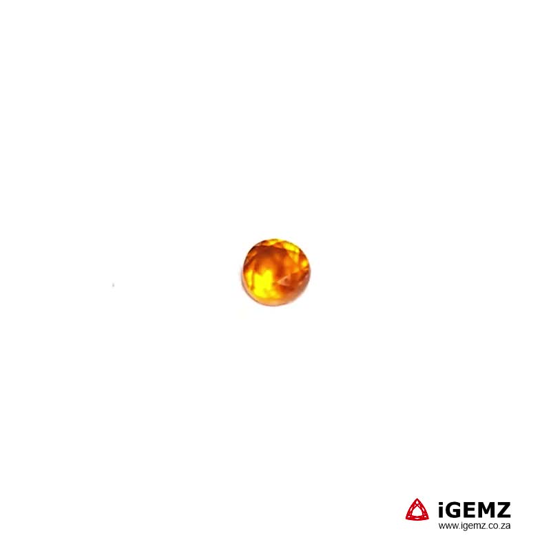 iGemz20535.1 Natural Orange Garnet Hessonite 0.155 ct Loose Gemstone | iGemz20535 gemstone for sale at igemz.co.za