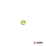 Natural Green Tourmaline 0.12 ct Loose Gemstone | iGemz22621 gemstone for sale at igemz.co.za