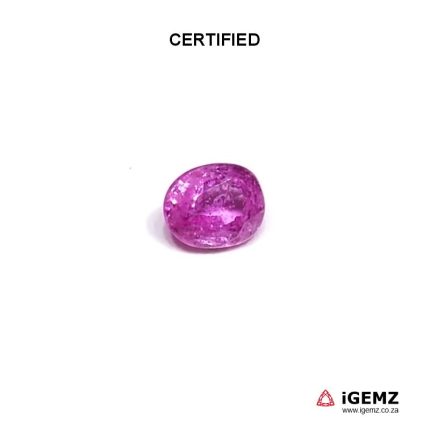 0.93 ct Padparadascha Sapphire - CERTIFIED - iGemz24110