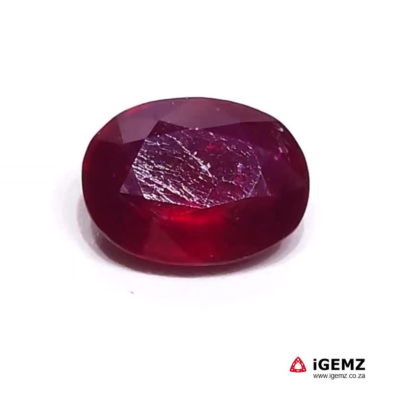 iGemz25763.1 Natural Red Ruby 6.58 ct Loose Gemstone | iGemz25763 gemstone for sale at igemz.co.za