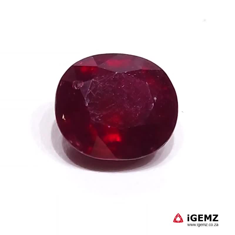 iGemz25773.1 Natural Red Ruby 7.96 ct Loose Gemstone | iGemz25773 gemstone for sale at igemz.co.za