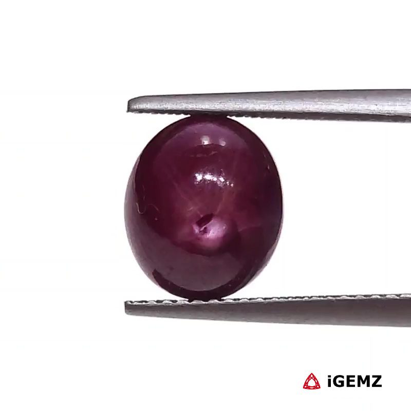 iGemz25792.1 6.8 ct Red Star Star Ruby - iGemz25792