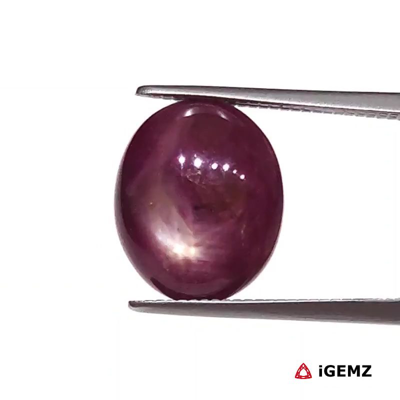 iGemz25805.1 5.43 ct Red Star Star Ruby - iGemz25805